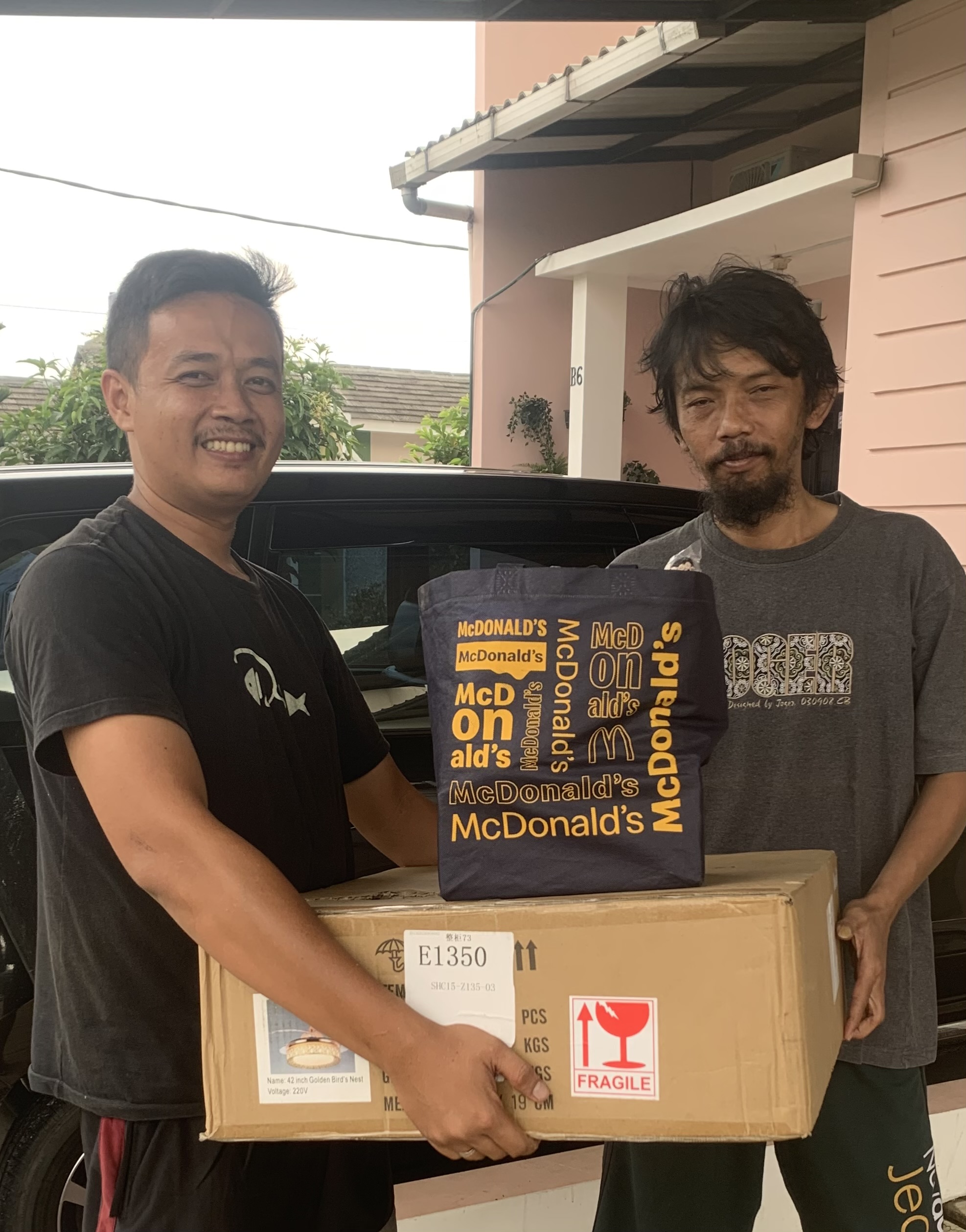 Serah terima Sumbangan Infrastruktur dan sarana penunjang ibadah dari bapak Ridwan B5